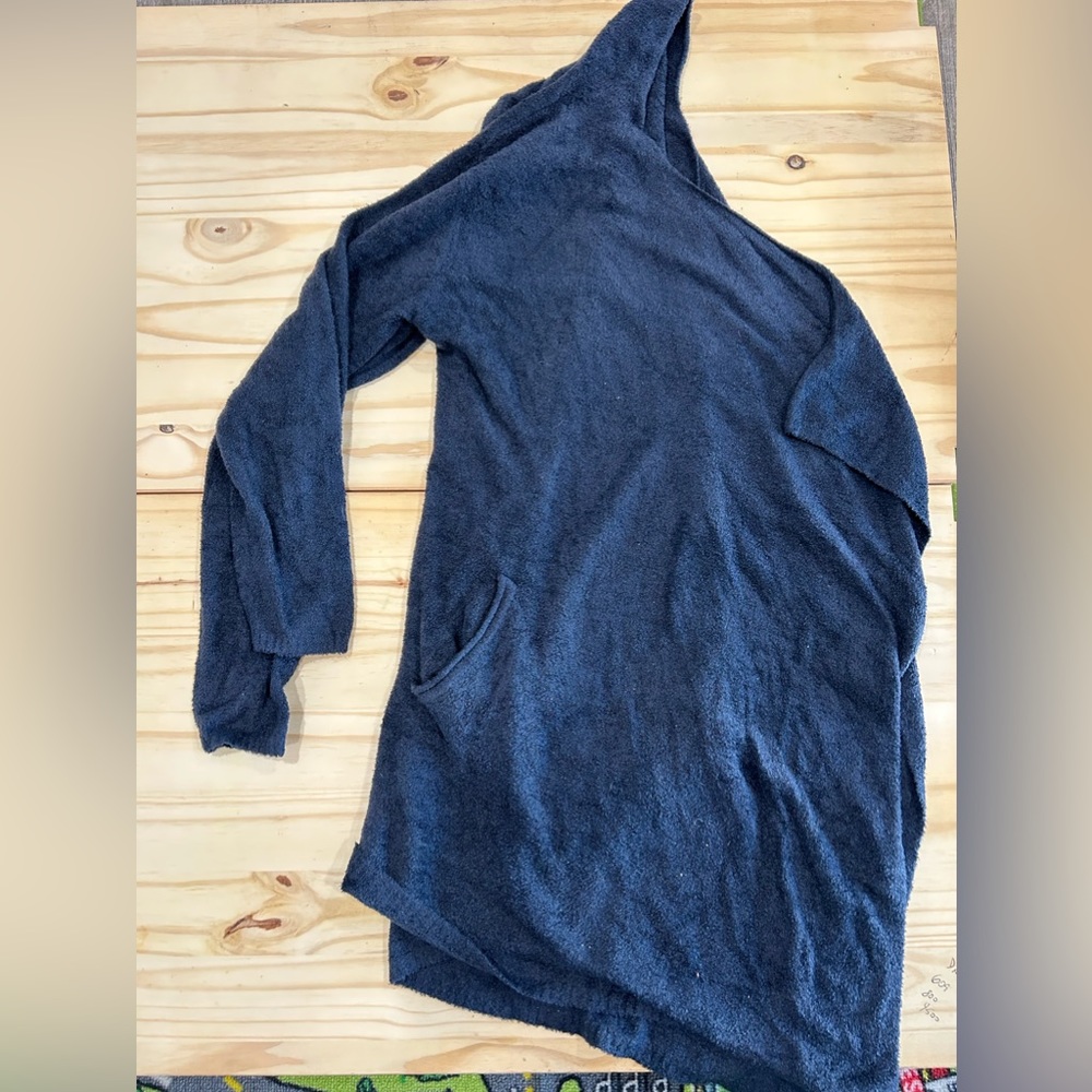 Barefoot Dreams Navy/ Indigo Cardigan Cozy chic Size S/M Reg $89